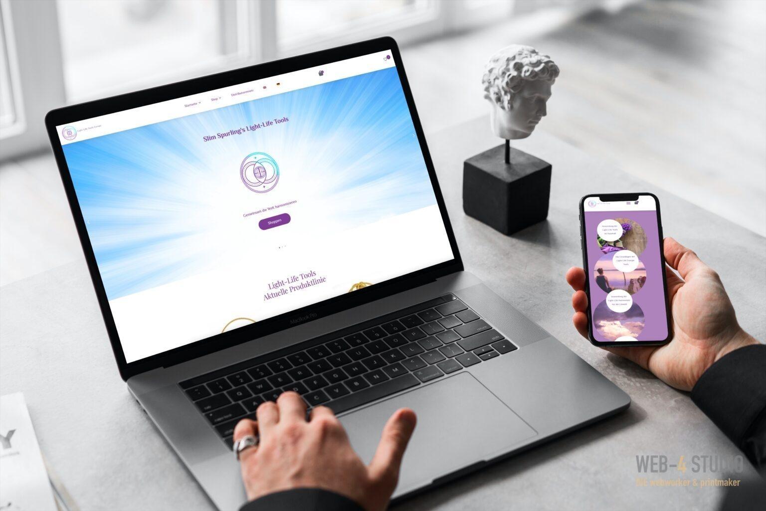 Joomla Agentur WordPress Support - WEB-4 STUDIO woocommerce-onlineshop-schmuck-shop-theme-webseite