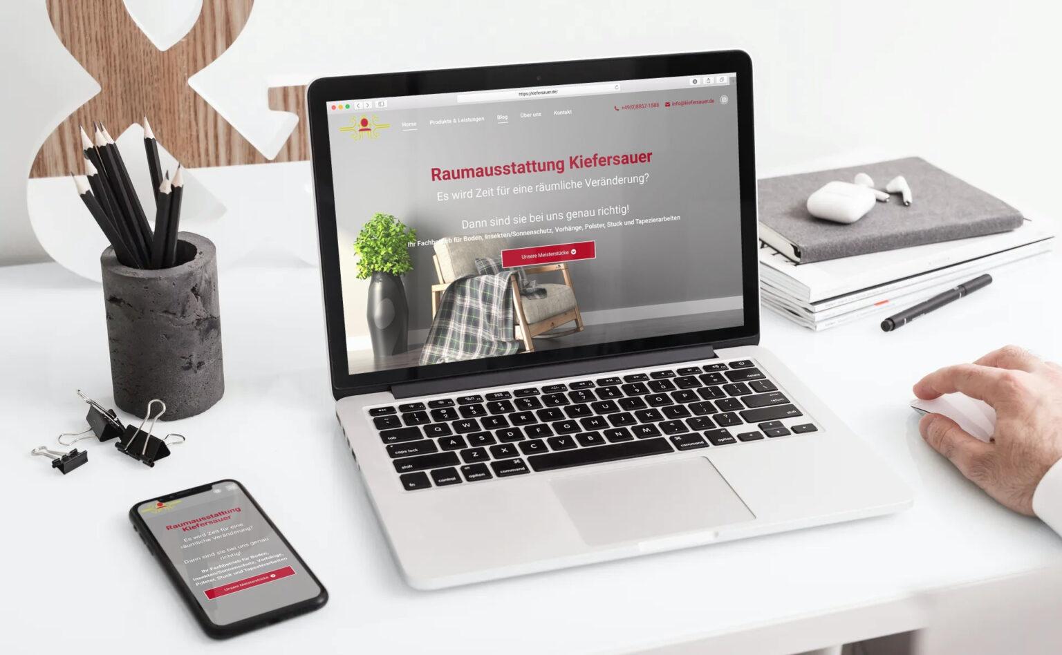 Joomla Agentur WordPress Support - WEB-4 STUDIO wordpress-theme-raumausstatter-interoir-designer